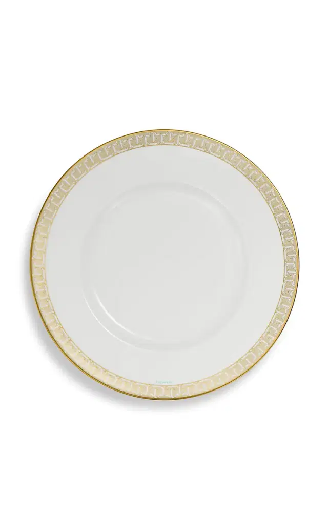 T True Porcelain Charger Plate - Gold