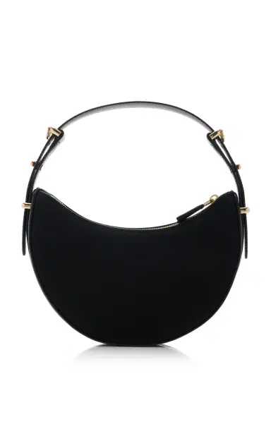 Prada Arqué Leather-Trimmed Re-Nylon Shoulder Bag | Thumbnail 5 Prada Arqué Leather-Trimmed Re-Nylon Shoulder Bag | Thumbnail 5
