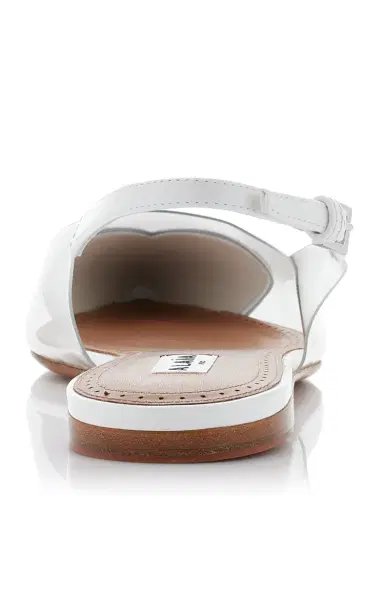ALAÏA Le Cœur PVC Slingback Flats | Thumbnail 5