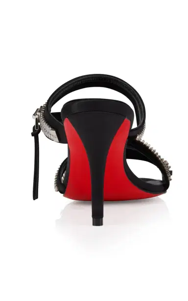 Christian Louboutin Meryl 80mm Crystal Crepe-Satin Sandals | Thumbnail 5 Christian Louboutin Meryl 80mm Crystal Crepe-Satin Sandals | Thumbnail 5