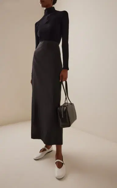The Row Boheme Leather Mary Jane Flats | Thumbnail 2 The Row Boheme Leather Mary Jane Flats | Thumbnail 2