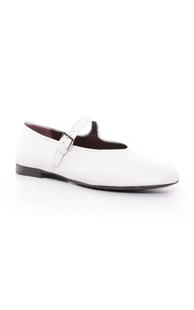 The Row Boheme Leather Mary Jane Flats | Thumbnail 4 The Row Boheme Leather Mary Jane Flats | Thumbnail 4