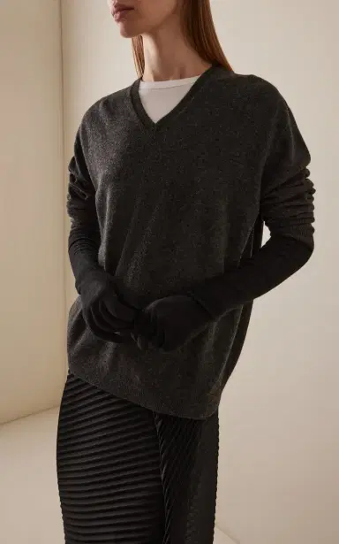 The Row Ivot Cashmere Gloves | Thumbnail 2 The Row Ivot Cashmere Gloves | Thumbnail 2