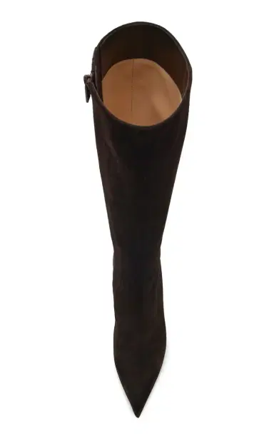 Christian Louboutin Miss Z 80mm Veau Velours Knee Boots | Thumbnail 3 Christian Louboutin Miss Z 80mm Veau Velours Knee Boots | Thumbnail 3