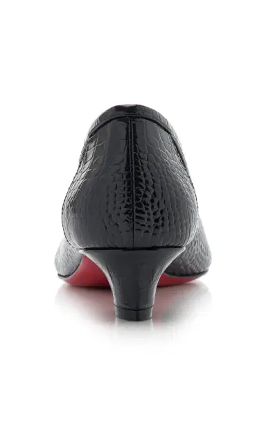 Christian Louboutin Promessina 35mm Croc-Effect Ballet Flats | Thumbnail 5