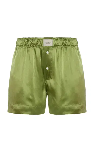 Comme Si Classica Silk Charmeuse Boxer Shorts | Thumbnail 2