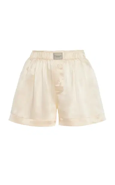Comme Si Classica Silk Charmeuse Boxer Shorts | Thumbnail 1