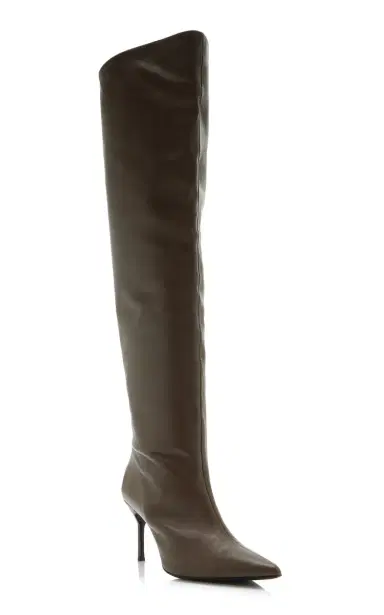 STAUD Sebastian Leather Over-The-Knee Boots | Thumbnail 4