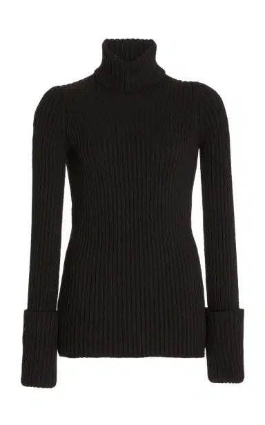 Bottega Veneta Ribbed-Knit Wool Turtleneck Sweater | Thumbnail 6 Bottega Veneta Ribbed-Knit Wool Turtleneck Sweater | Thumbnail 6