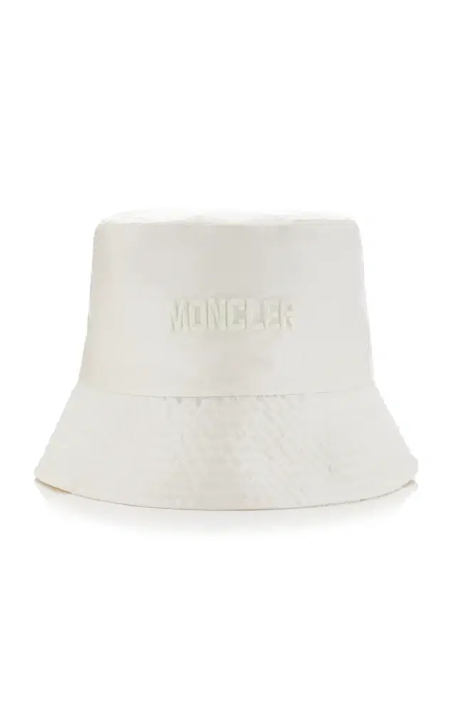 Moncler Embroidered Nylon Bucket Hat