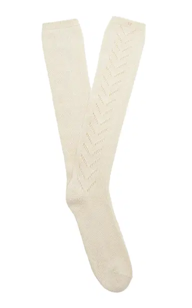 Valentino Garavani Cotton Knee Socks | Thumbnail 3 Valentino Garavani Cotton Knee Socks | Thumbnail 3