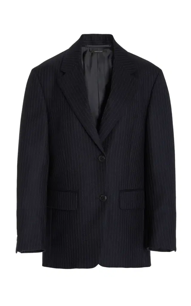 Prada Pinstriped Wool Blazer