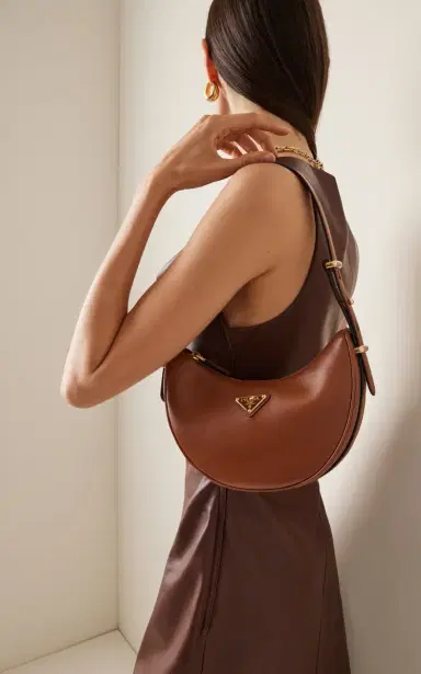 Prada Arqué Leather Shoulder Bag | Thumbnail 2 Prada Arqué Leather Shoulder Bag | Thumbnail 2