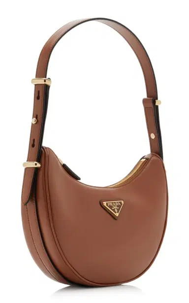 Prada Arqué Leather Shoulder Bag | Thumbnail 4 Prada Arqué Leather Shoulder Bag | Thumbnail 4