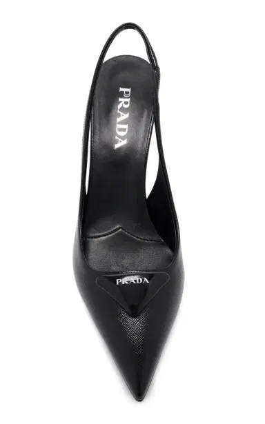 Prada Leather Slingback Pumps | Thumbnail 3 Prada Leather Slingback Pumps | Thumbnail 3