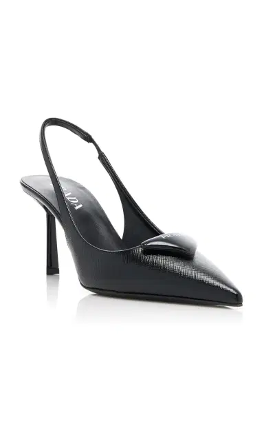 Prada Leather Slingback Pumps | Thumbnail 4 Prada Leather Slingback Pumps | Thumbnail 4
