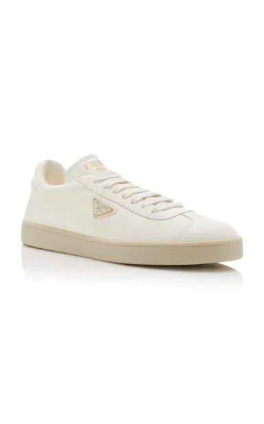 Prada Lane Low Top Leather Sneakers | Thumbnail 4 Prada Lane Low Top Leather Sneakers | Thumbnail 4