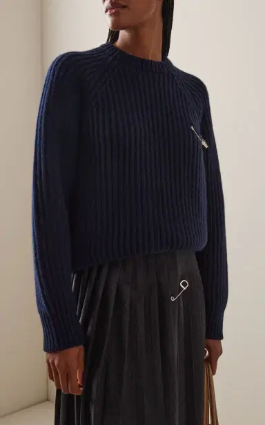 Prada Cashmere-Wool Sweater | Thumbnail 2 Prada Cashmere-Wool Sweater | Thumbnail 2
