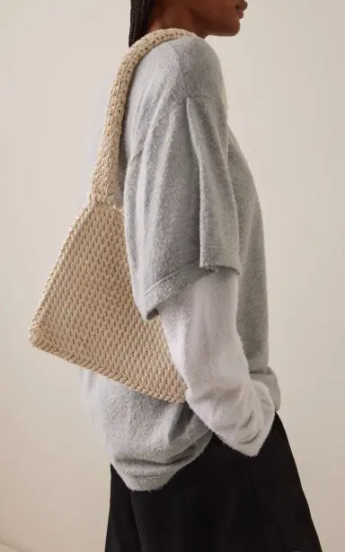 The Row Didion Knit Cotton Shoulder Bag | Thumbnail 2