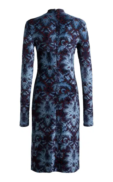 Etro Printed Crepe Midi Dress | Thumbnail 5