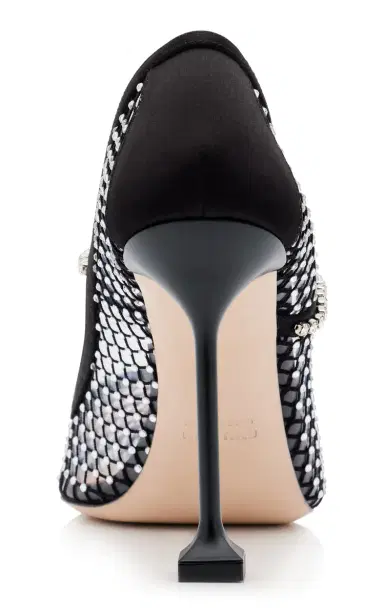 Miu Miu Crystal-Mesh Pumps | Thumbnail 8 Miu Miu Crystal-Mesh Pumps | Thumbnail 8