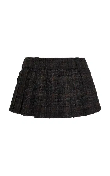 Miu Miu Plaid Mini Skirt | Thumbnail 1