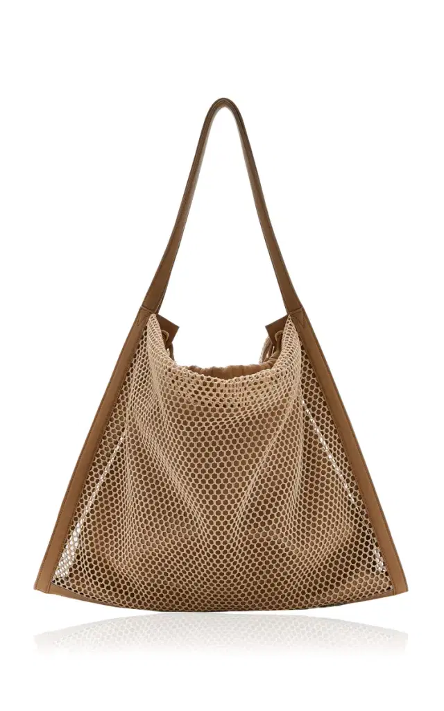 Netted Cotton Tote Bag