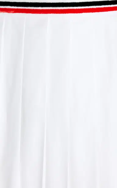 Miu Miu Pleated Poplin Mini Skirt | Thumbnail 6 Miu Miu Pleated Poplin Mini Skirt | Thumbnail 6