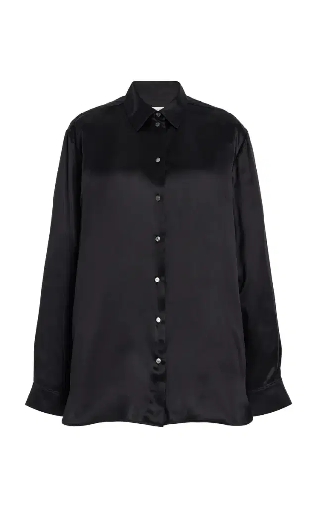 The Row Sisilia Silk-Satin Shirt