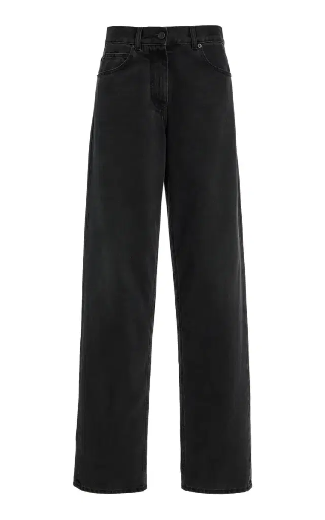 The Row Clair Mid-Rise Straight-Leg Jeans