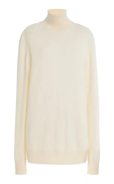 The Row Lizzy Fine-Knit Cashmere Sweater | Thumbnail 1 The Row Lizzy Fine-Knit Cashmere Sweater | Thumbnail 1