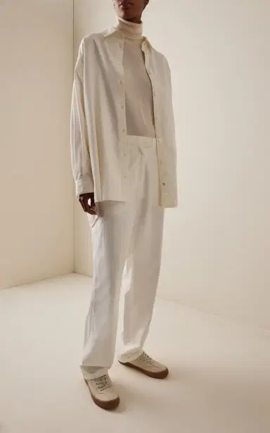 The Row Luka Cotton-Blend Shirt | Thumbnail 3 The Row Luka Cotton-Blend Shirt | Thumbnail 3