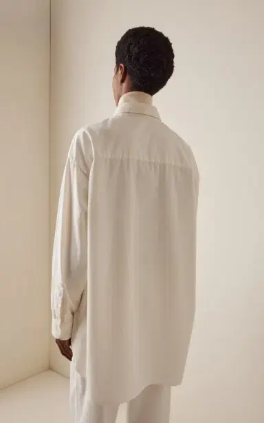 The Row Luka Cotton-Blend Shirt | Thumbnail 4 The Row Luka Cotton-Blend Shirt | Thumbnail 4