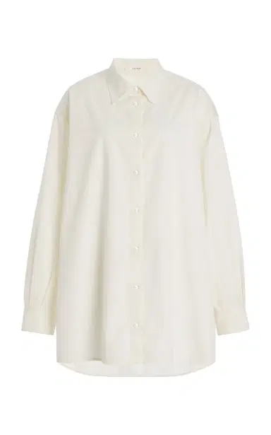 The Row Luka Cotton-Blend Shirt | Thumbnail 6 The Row Luka Cotton-Blend Shirt | Thumbnail 6