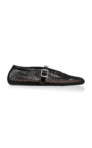 Alaïa Mesh Mary Jane Flats | Thumbnail 7 Alaïa Mesh Mary Jane Flats | Thumbnail 7