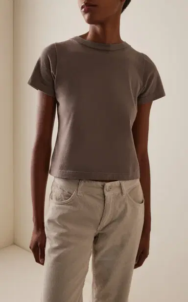 The Row Tori Cotton-Jersey T-shirt | Thumbnail 3 The Row Tori Cotton-Jersey T-shirt | Thumbnail 3