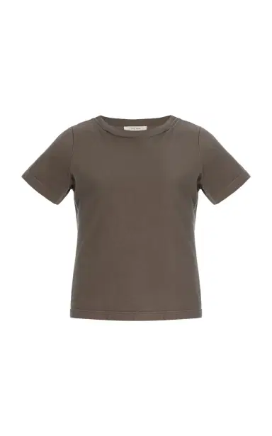 The Row Tori Cotton-Jersey T-shirt | Thumbnail 1 The Row Tori Cotton-Jersey T-shirt | Thumbnail 1