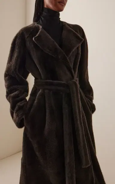 The Row Madelina Shearling Coat | Thumbnail 3