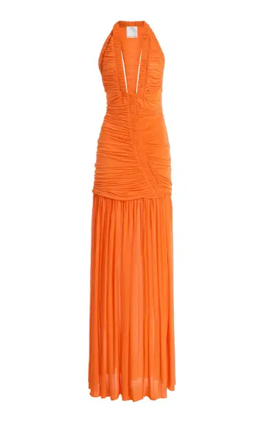 Christopher Esber Exclusive Orion Ruched Jersey Gown | Thumbnail 7 Christopher Esber Exclusive Orion Ruched Jersey Gown | Thumbnail 7