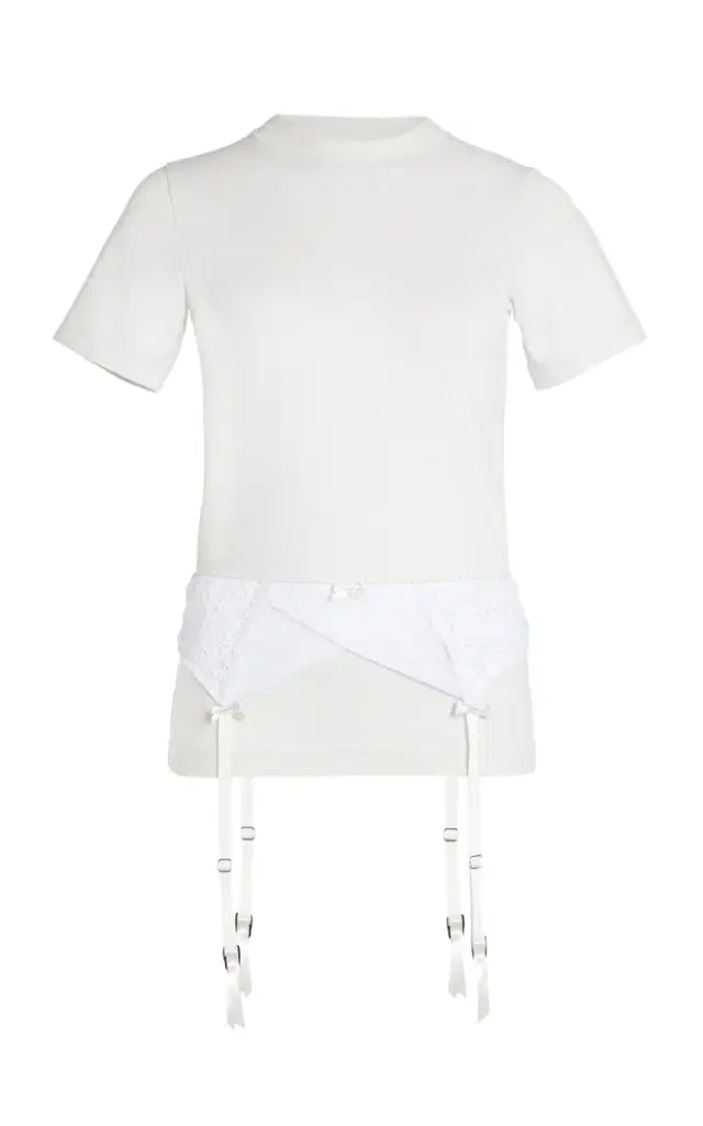 Balenciaga Lingerie Stretch-Jersey T-Shirt