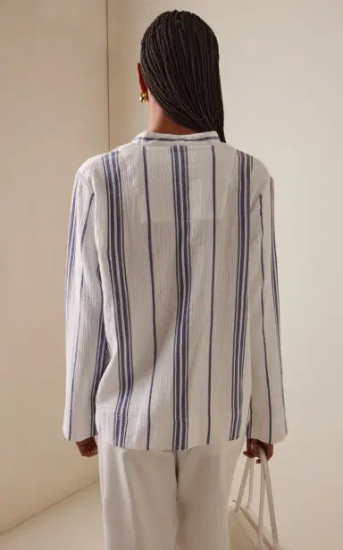 Matteau Fisherman Striped Cotton Top | Thumbnail 4