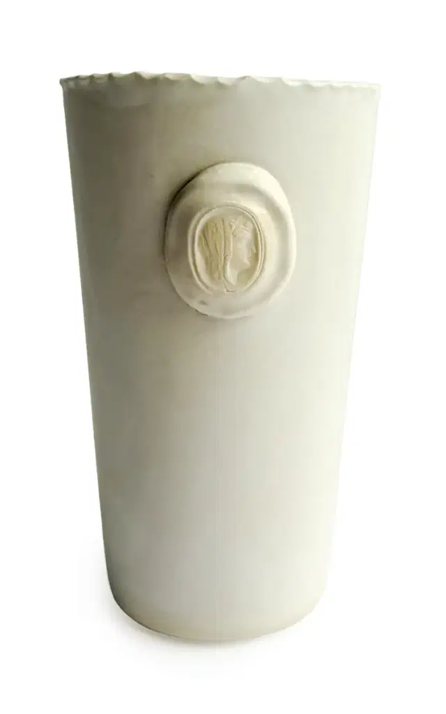 Heather Vase - White