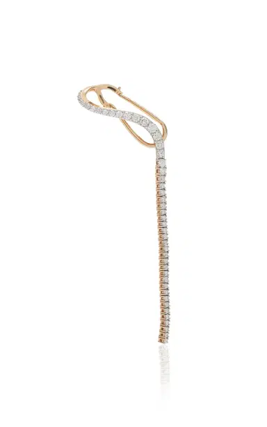 Marie Mas Aurora 18K Rose Gold Diamond Single Earring | Thumbnail 5