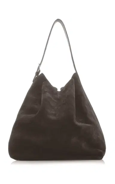 TOTEME Belted Suede Tote Bag | Thumbnail 2 TOTEME Belted Suede Tote Bag | Thumbnail 2