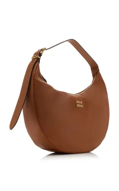 Miu Miu Leather Hobo Bag | Thumbnail 3 Miu Miu Leather Hobo Bag | Thumbnail 3