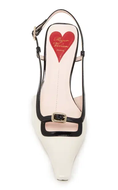Roger Vivier Mini-Buckle Patent Leather Slingback Pumps | Thumbnail 3 Roger Vivier Mini-Buckle Patent Leather Slingback Pumps | Thumbnail 3