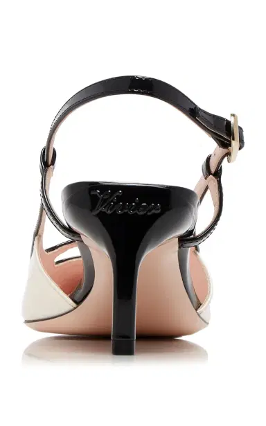 Roger Vivier Mini-Buckle Patent Leather Slingback Pumps | Thumbnail 4 Roger Vivier Mini-Buckle Patent Leather Slingback Pumps | Thumbnail 4