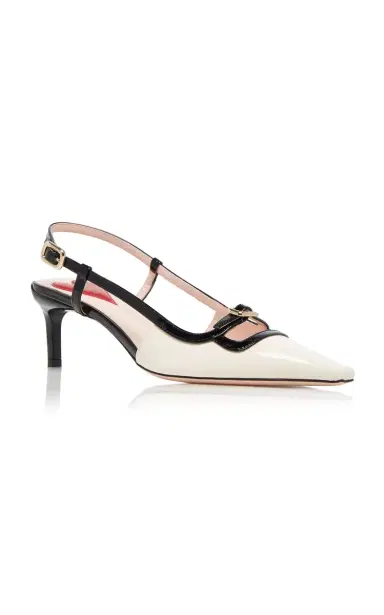 Roger Vivier Mini-Buckle Patent Leather Slingback Pumps | Thumbnail 5 Roger Vivier Mini-Buckle Patent Leather Slingback Pumps | Thumbnail 5