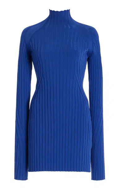 High Sport Kat Ribbed-Knit Turtleneck Top | Thumbnail 1