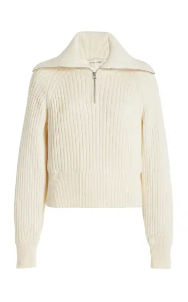 HIGH SPORT Chester Ribbed-Knit Cotton-Blend Sweater | Thumbnail 2 HIGH SPORT Chester Ribbed-Knit Cotton-Blend Sweater | Thumbnail 2